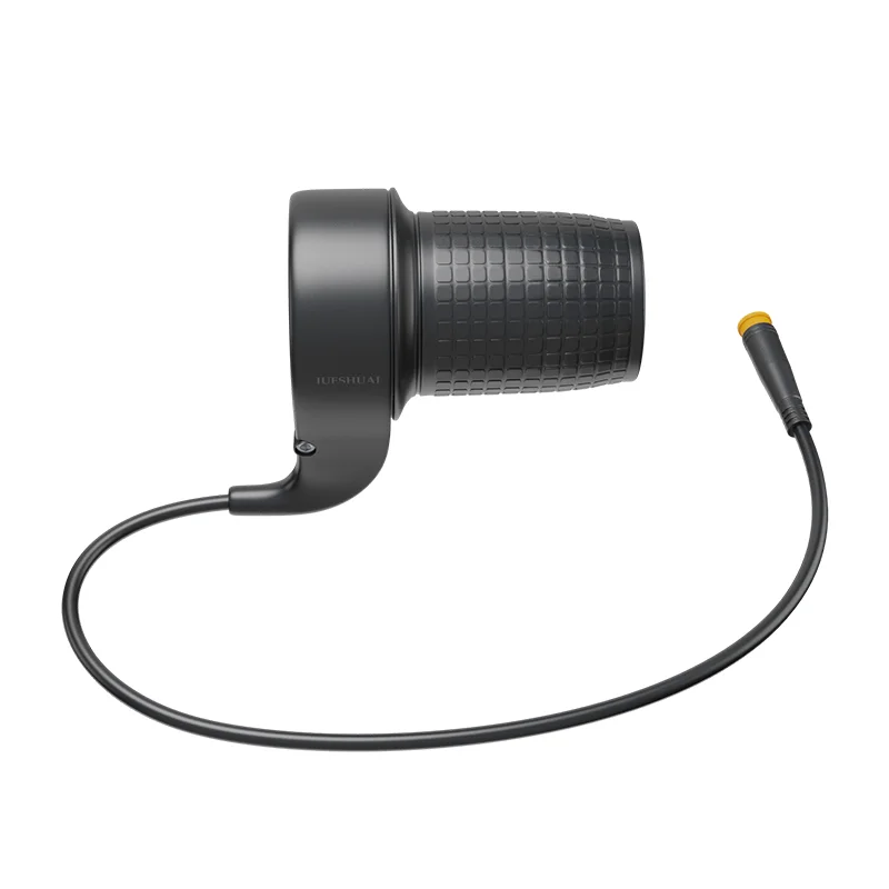 Полуповоротная дроссельная заслонка для электровелосипеда, свободный алюминиевый водонепроницаемый стандартный разъем, регулируемая скорость, ускоритель электровелосипеда