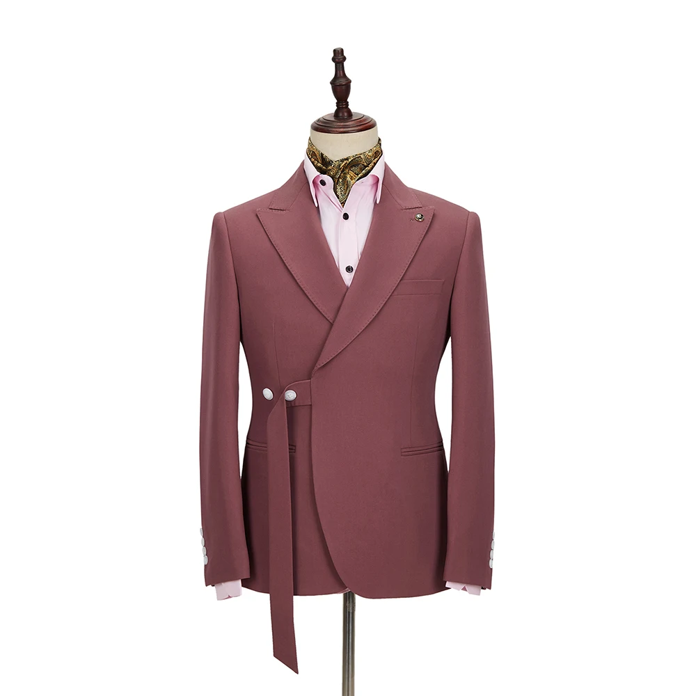 Customize Mens Suit Wedding Men Suits 2 Pieces. Jacket Pants Slim Fit 2