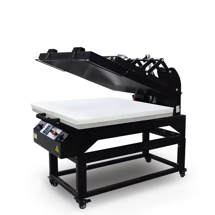 Fully Automatic Pneumatic 100X120 Large-size Heat Press  Machine High Quality Source Factory