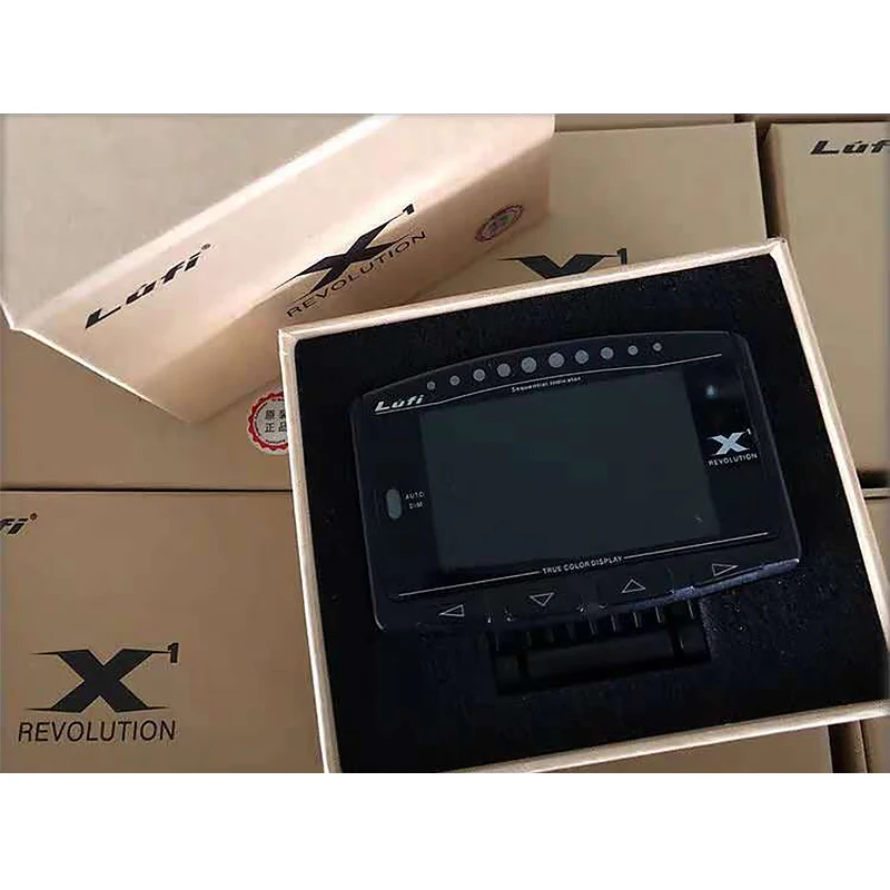 Navihua Lufi X1 OBD2カーゲージ デジタル水温計 スピードメーター
