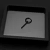 E070-Black 1 Earring for Pierced Ears - 1 Piece