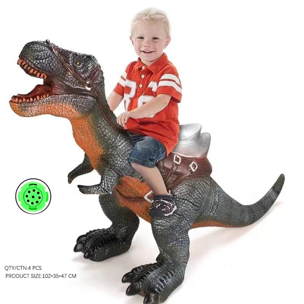 Riding Rubber Dinosaur Ride On Toy With Ic Best Selling Toy Kid's Chair