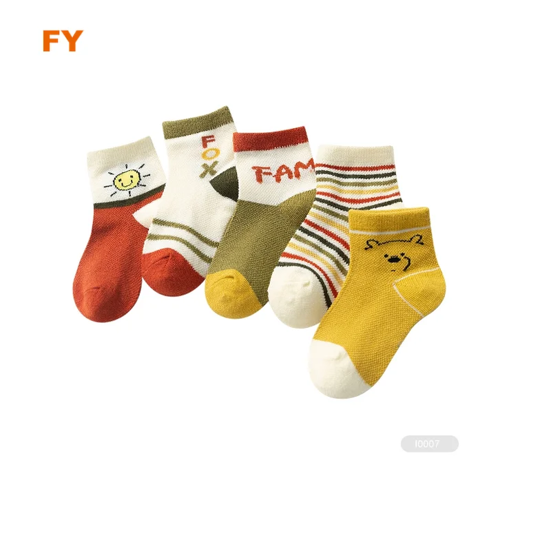 Zjfy I0176 Cartoon Socks For Kids Baby Calcetines De Bebe Dibujos