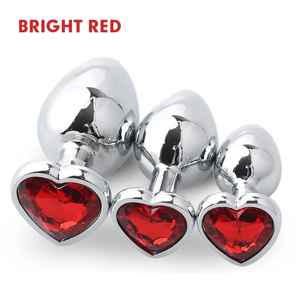 metal anal plug factory Wholesale Metal Anal Plug Crystal Jewelry Butt Plug Toys