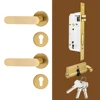 Ottone - Set Serratura a Incasso