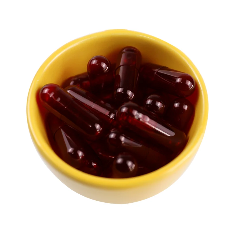 Халяль вегетарианские желатиновые пустые витаминные капсулы