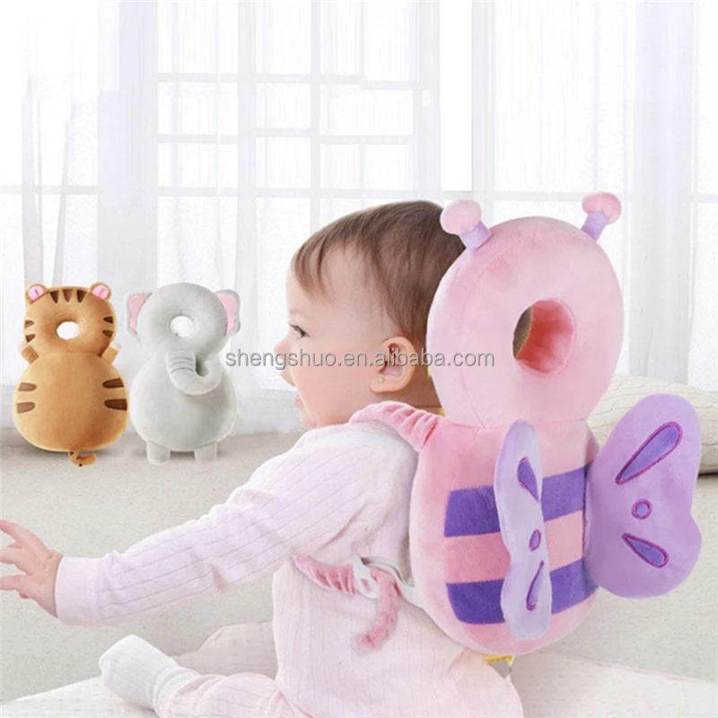 Cojín protector de algodón PP suave para niños pequeños, almohadas