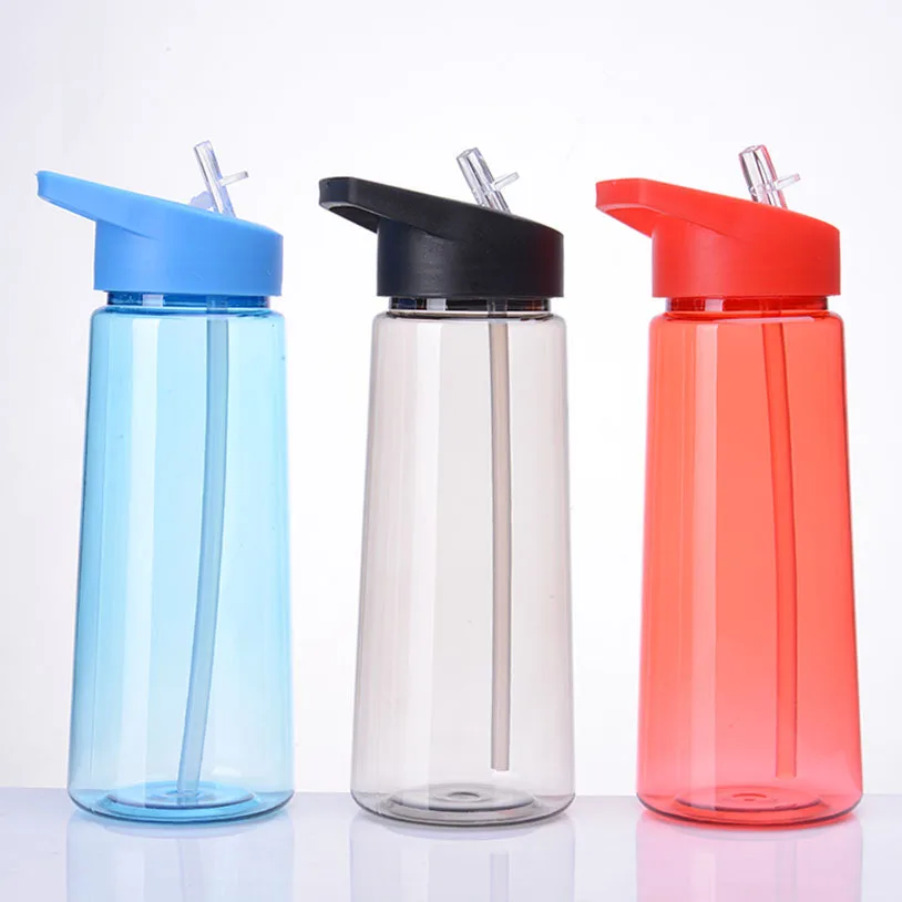 700ml Promotional Custom Logo Portable PS Plastic Water Bottle