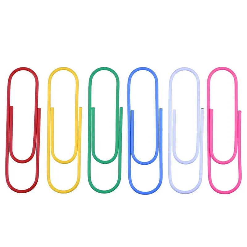 Разные цвета размер офиса школы металлические зажимы для бумаги закладки канцелярские большого размера на заказ