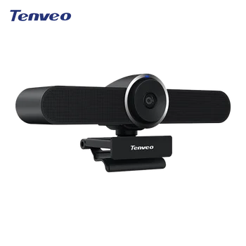 Tenveo 1080P 60fps USB 110° Wide View All in One Speaker Sound Bar HD Video Conference Room Webcam
