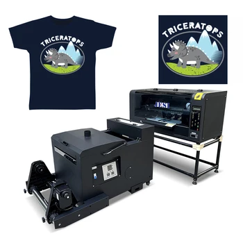 Digital T-Shirt 1390 A3 Pet Film Printer White Ink Heat Transfer 1800 A3 Dtf Film Printer