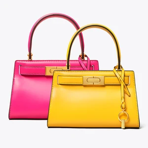 Custom Logo PU Smooth Leather Ladies Small Cute Fashion Women Crossbody Handbag Purse Bag