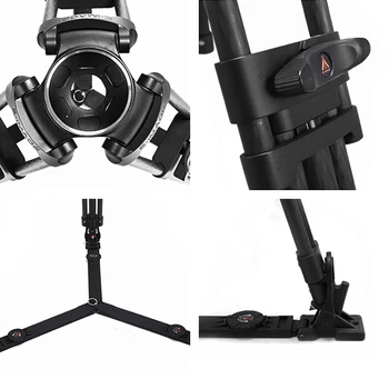 E-IMAGE EG15C2 Heavy Duty Tripod for Videography Movie Video Shooting and Photography Camera product image