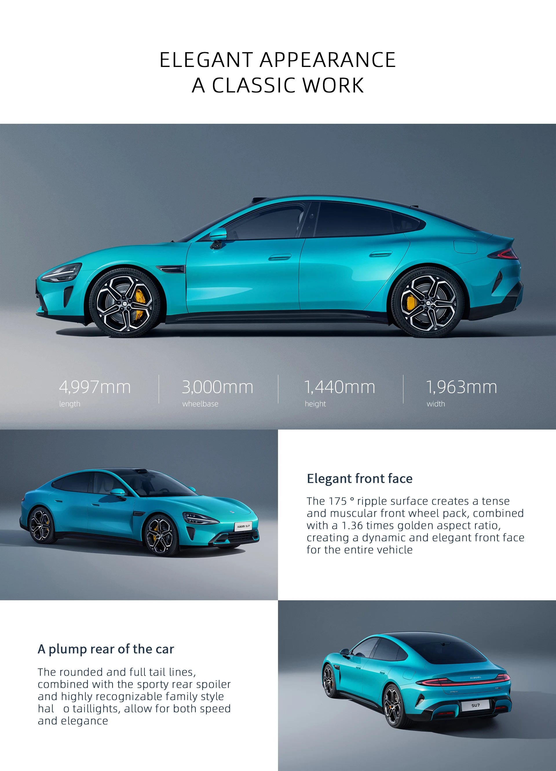 Are you ok sports car XiaoMi SU7 2024 EV car 700km~830km range 5 door 5 seat pure electricXiaomi SU7 new energy supercar supplier