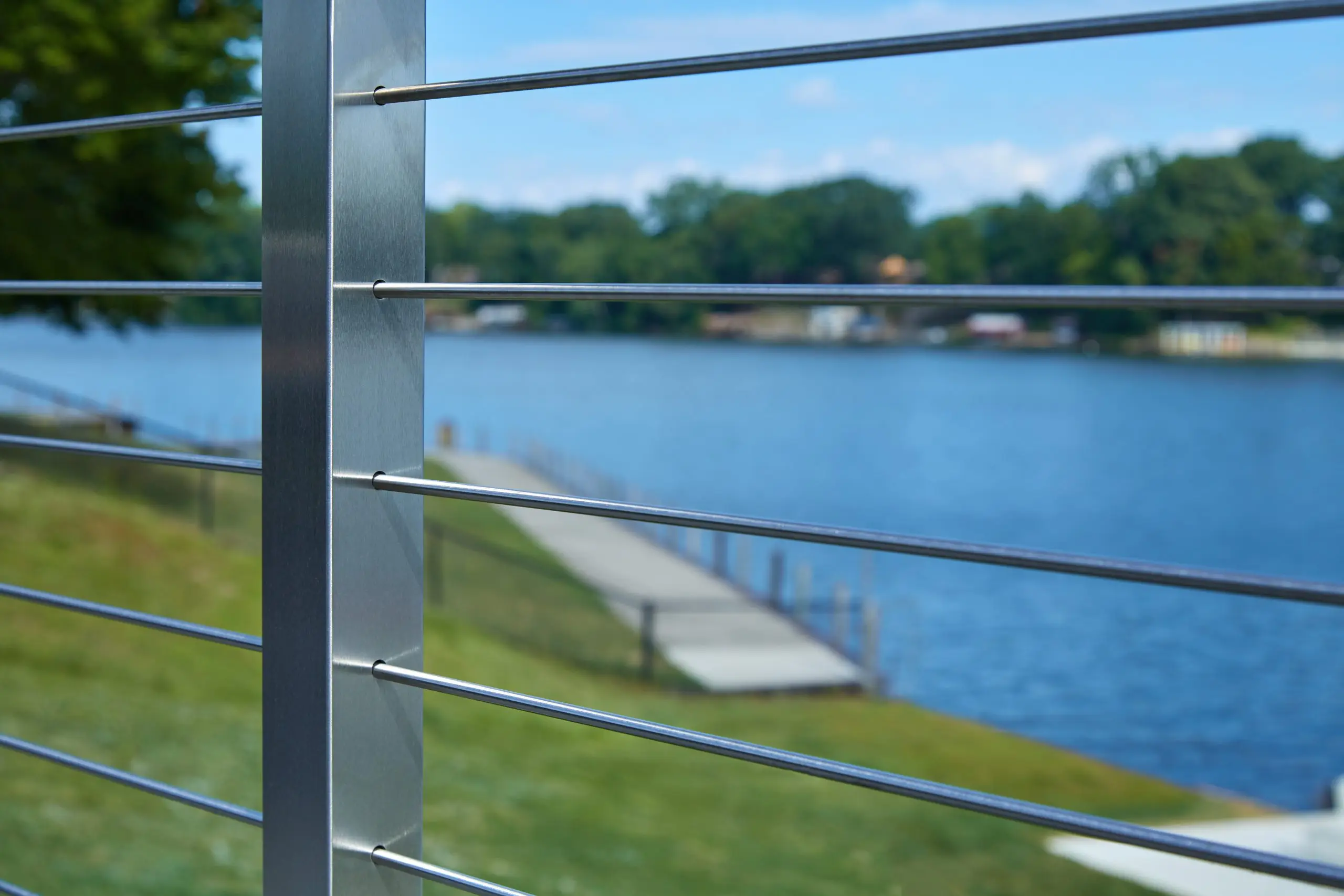 Modern Design Stainless Steel 304/316 Rod Bar Railing For Staircase Balcony supplier