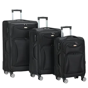 custom logo Business Neoprene Luggage 20 24 28 Inch Universal Wheel Large-Capacity Travel Suitcase with Zipper Password Lock