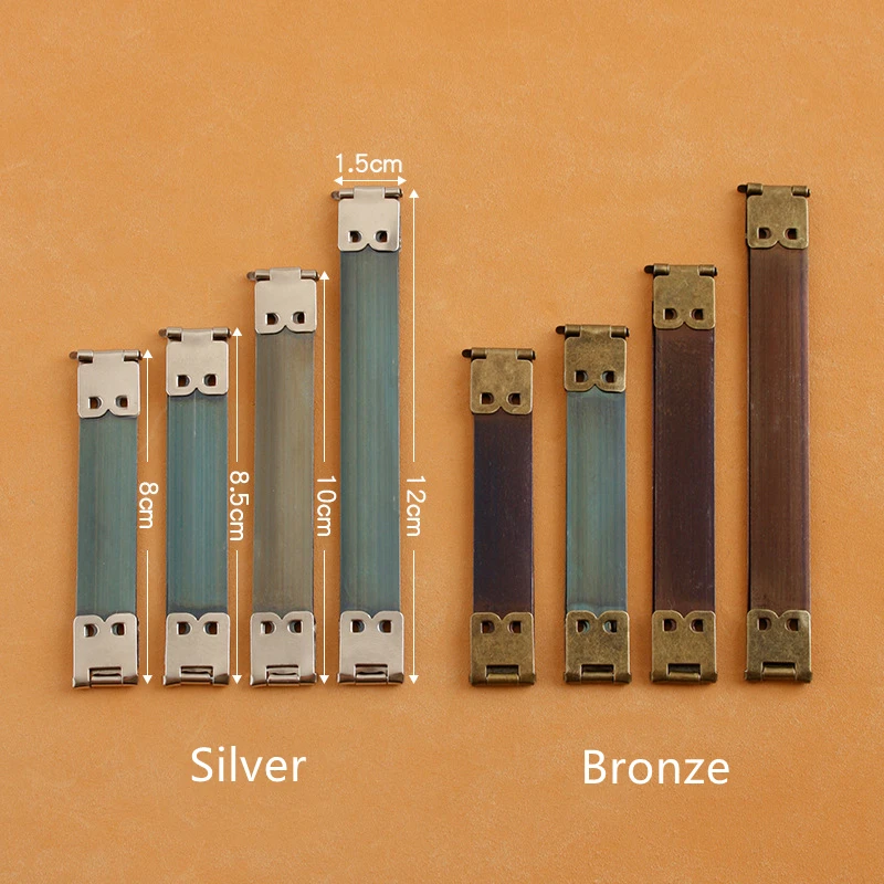 20PCS 10cm Metal Internal Flex Frame Kiss Clasps - Silver & Bronze For DIY Bags, Wallets - View #11