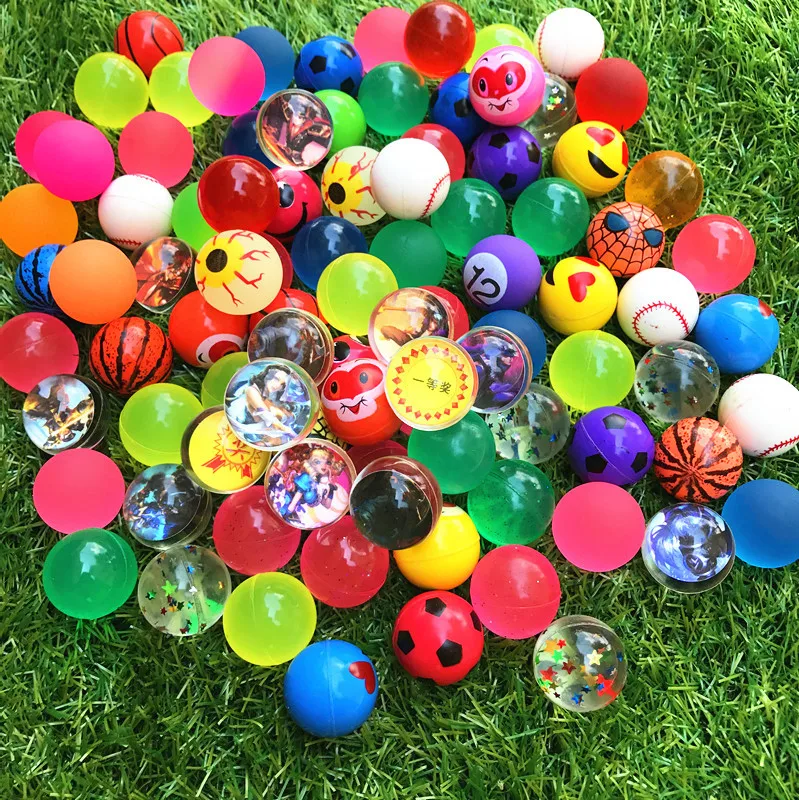 Popular 25mm 27mm 32mm Rubber Bouncy Balls Vending Machine High Jumping