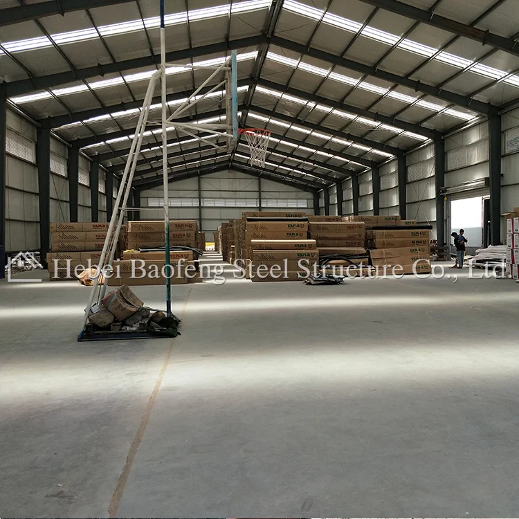 Hebei Легкая металлическая стальная конструкция строительная сборная мастерская по низкой