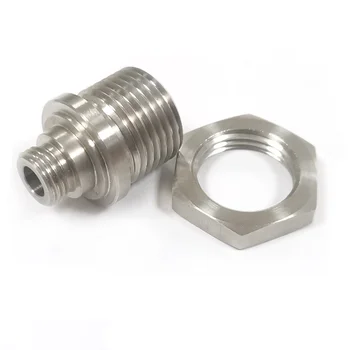 High Precision CNC Milling Lathe Drilling Machining Service for Nonstandard Aluminum Nuts and Screws Iron Parts