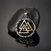 Pendentif simple bicolore