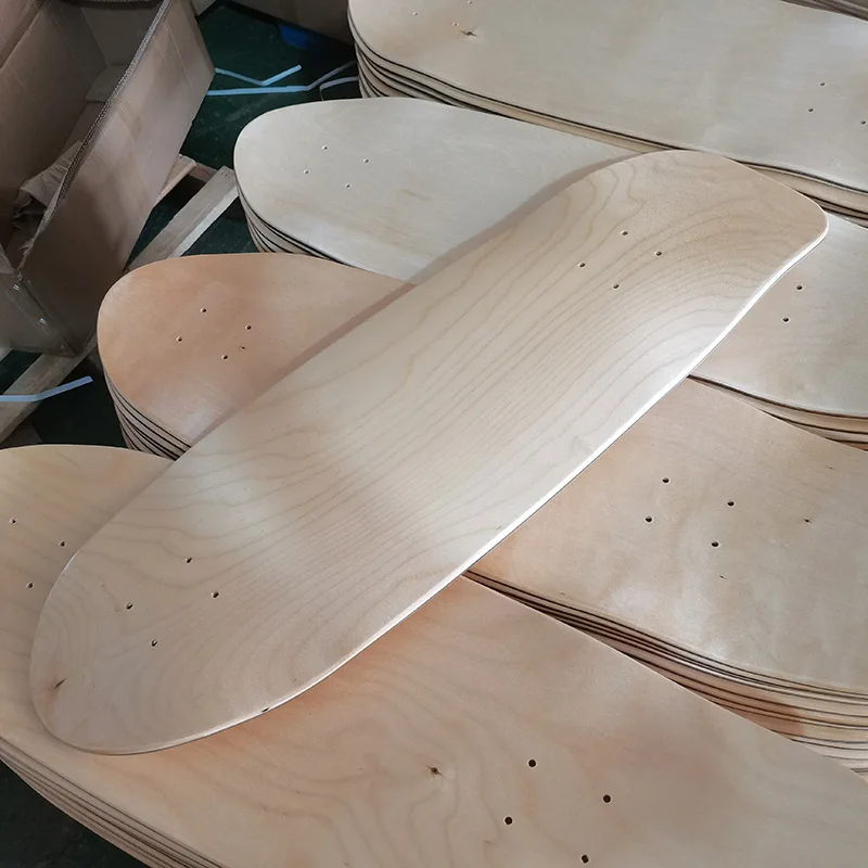 Wholesale 7ply 31.5 Inch Blank Custom Canadian Maple Skate Board Old School Surf Skateboard Deck