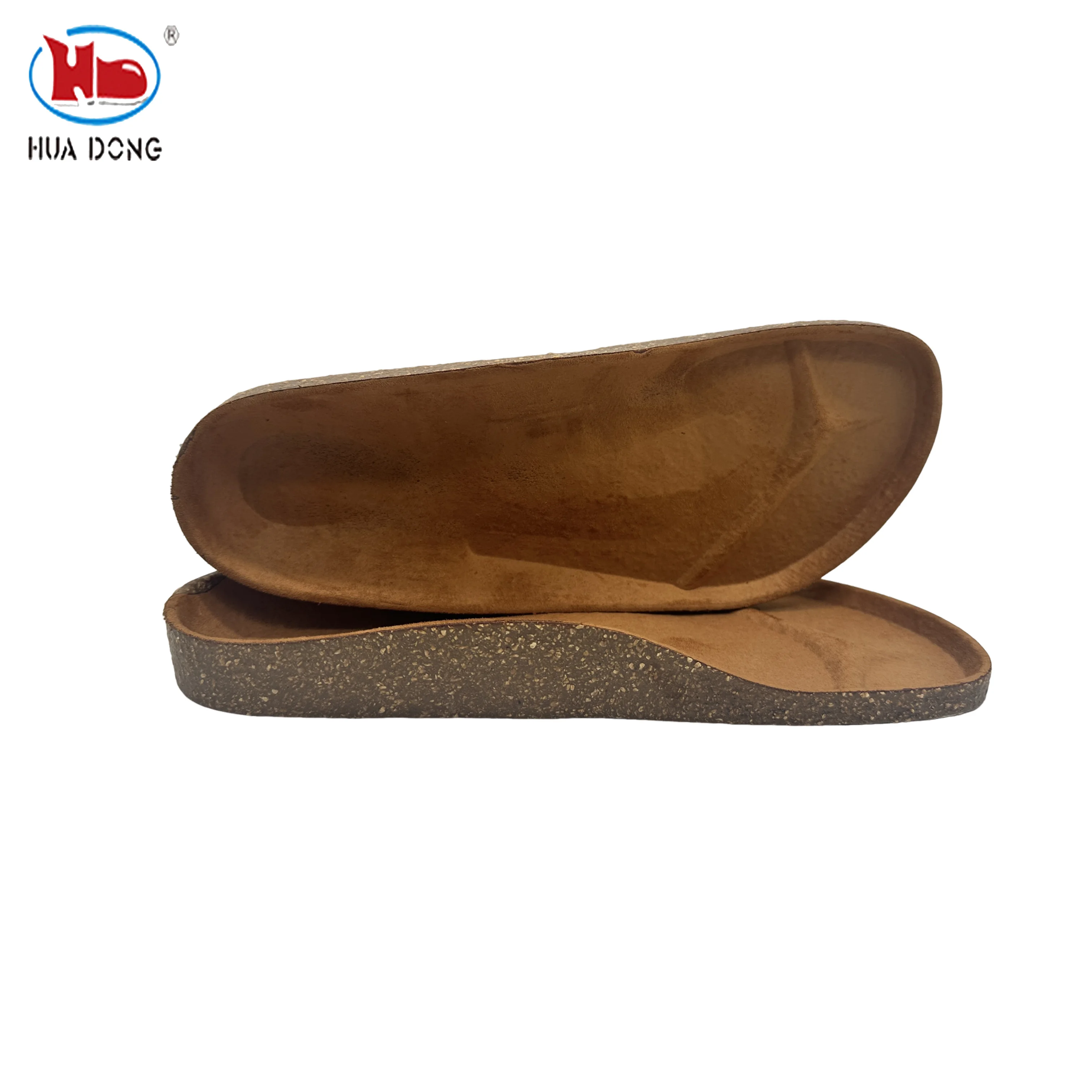 Rubber Cork Insole with Cloth and Rope Durable Sole