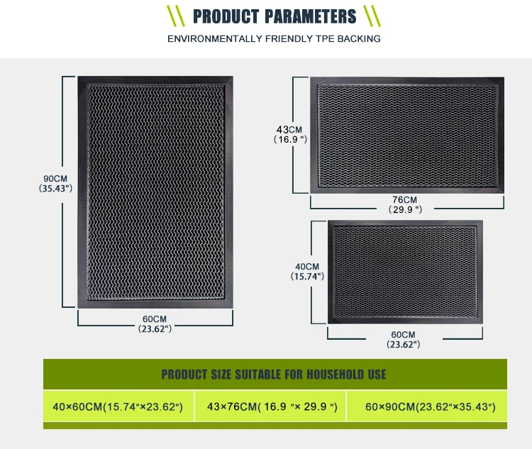 New arrival mesh Waterproof nonslip Elastic door mat(图7)