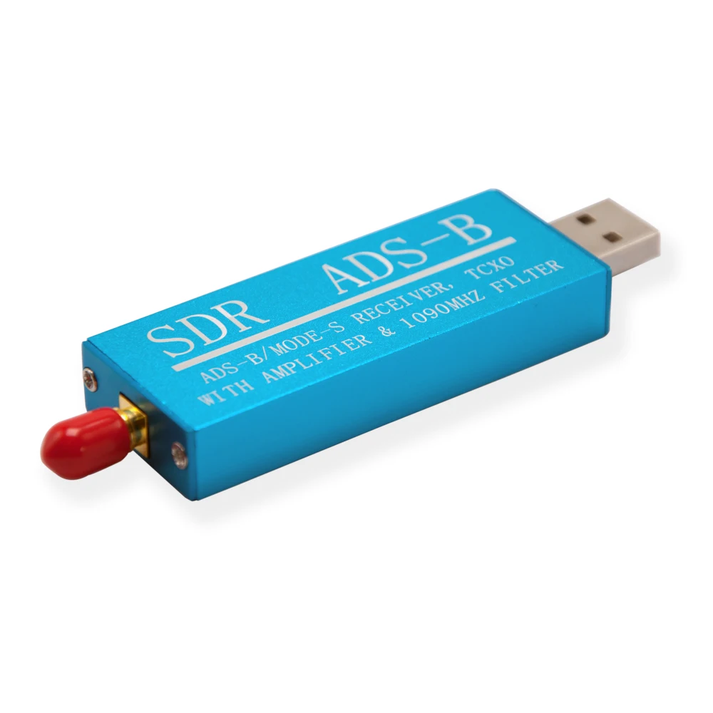 ADS-B/Mode-S Receiver with  Preamp Amplifier 1090MHZ TCXO Aviation Signal Tracker Ads-B Gps Receivers