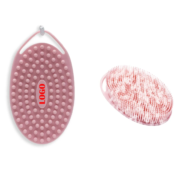 Oem/odm Soft Silicone Body Scrubber Brush Wash Bath Shower Exfoliating