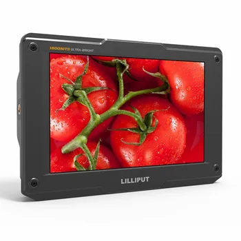 Lilliput H7S Photography Camera Monitor 1080p Portable 7 Inch IPS 1800 Nits High Brightness 4K HDMI/SDI Monitor for Film Maker