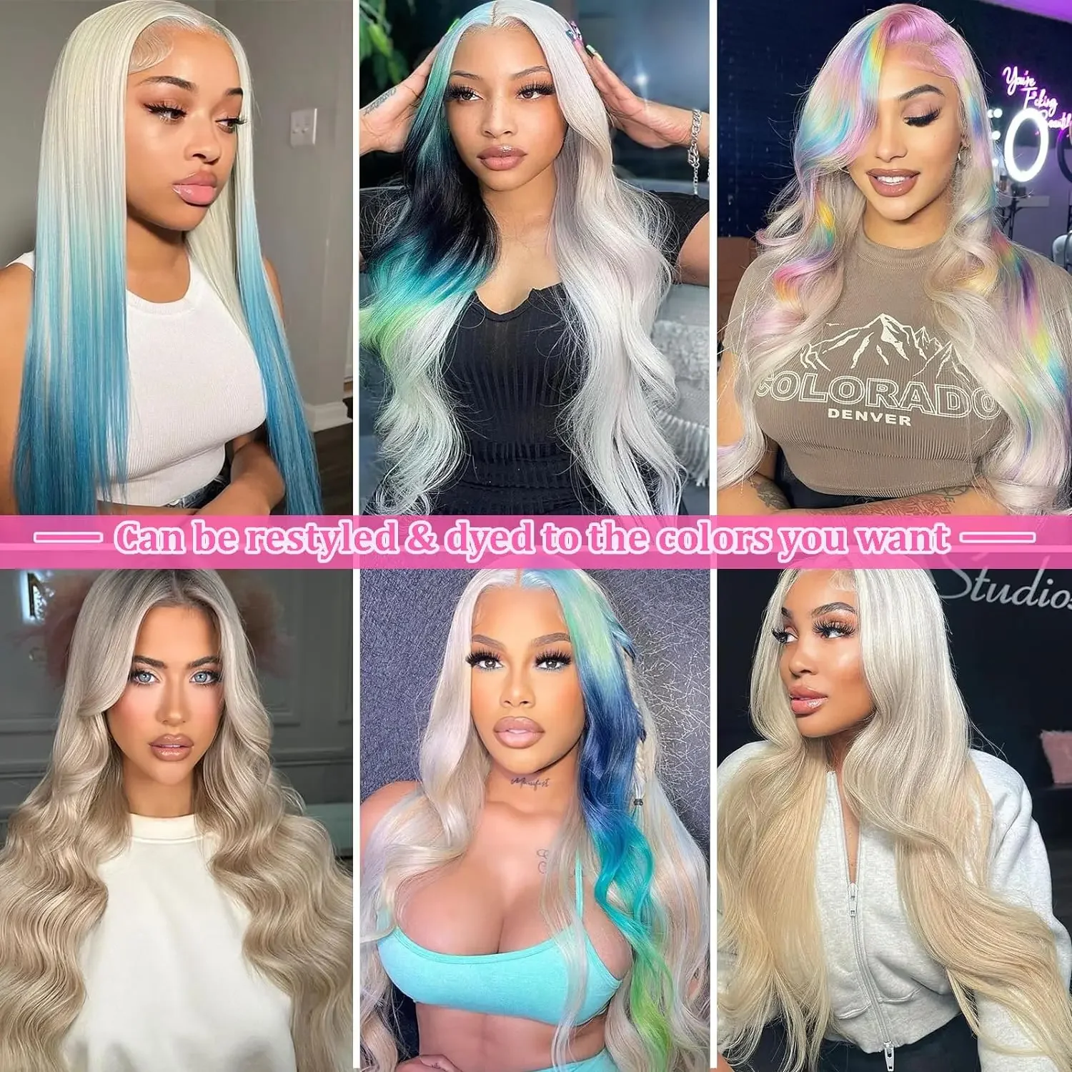Extensões de cabelo humano com clip remy natural para volume_voghion.com