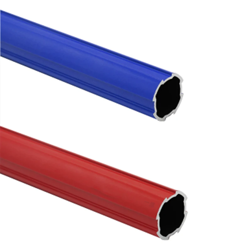 1000 Series Red Blue Coating Basic Wire Rod Third Generation Aluminum Alloy Lean Line Profile