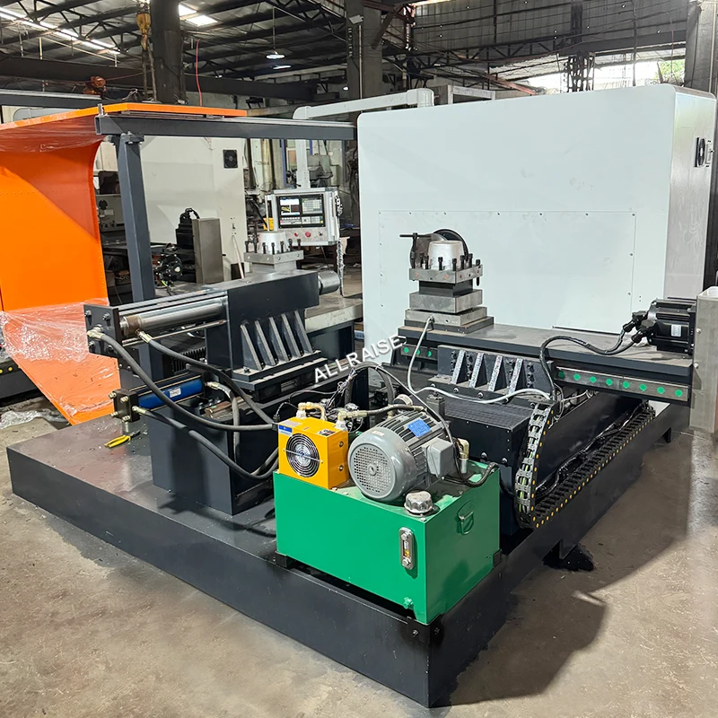 CNC Cylinder Pan Metal Spinning Forming Lathe Machine Automatic Aluminum Pot Copper Tube CNC Metal Spinning Machine for Copper