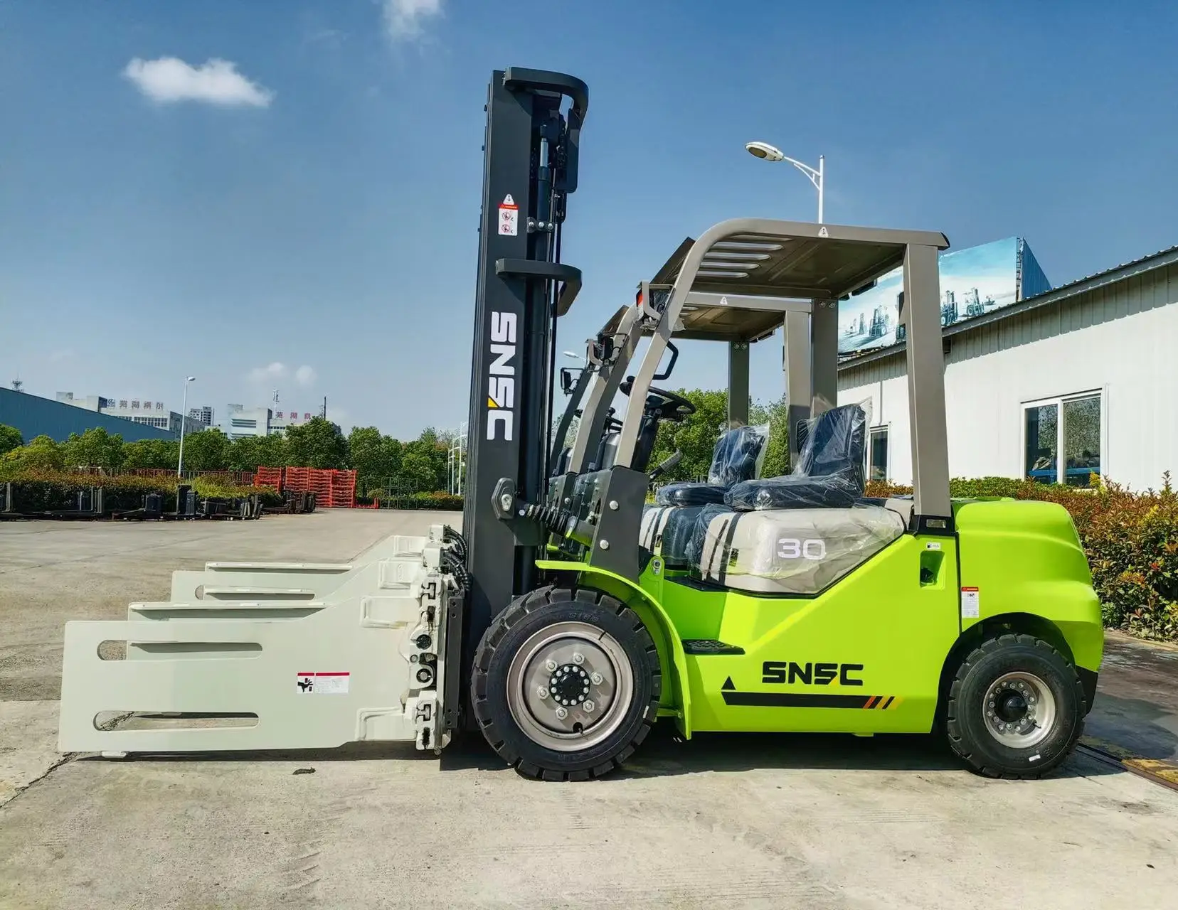 3ton 3.5ton 4Ton ICE Empilhador Forklift with bale clamp| Alibaba.com