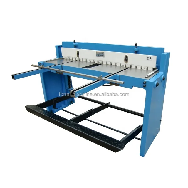 Factory Top Quality Sheet Metal Hand Guillotine Shear Cutting Tool Shearing Machine with Best Price