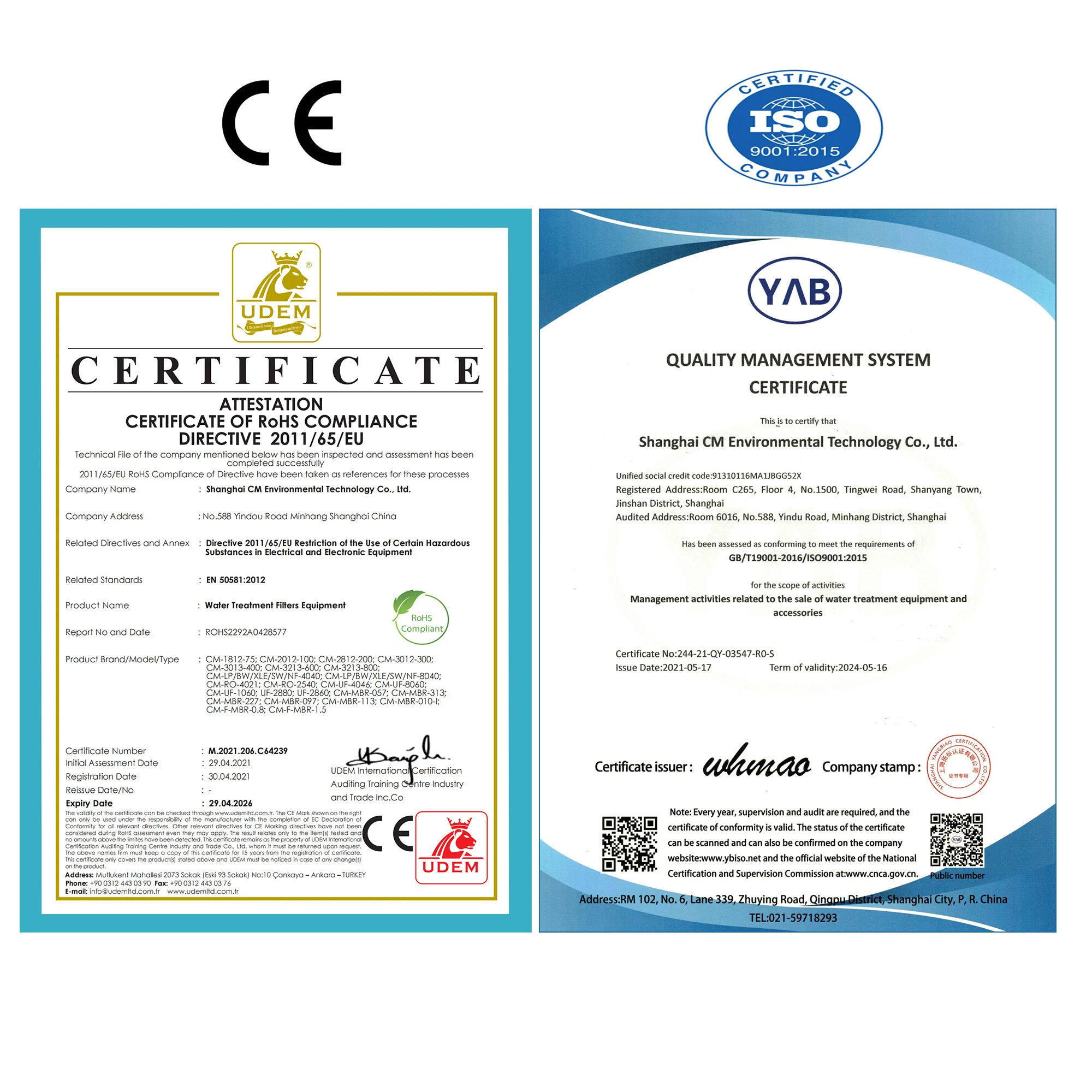 Мембраны для опреснения морской воды SW2521, мембрана для опреснения