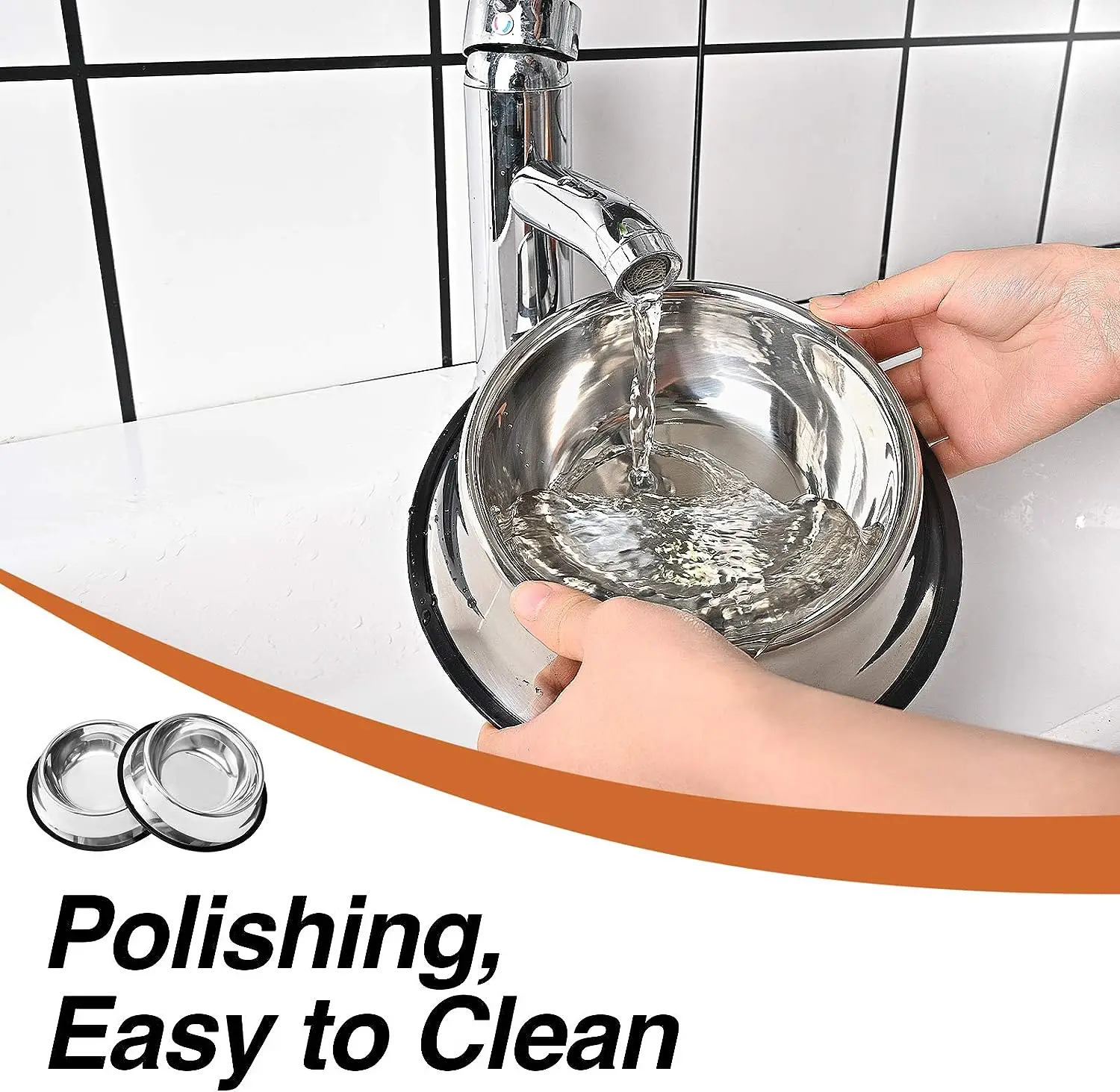 Высококачественная чаша для собак 16 унций 32 унции 64 с двойной стенкой