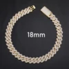 18mm 3 Row-Gold