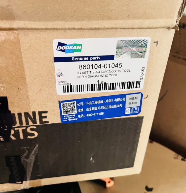 Doosan Daewoo Excavator Engine Tools 860104-01045 Jig Set for All Models Universal Engine Diagnostic Tool