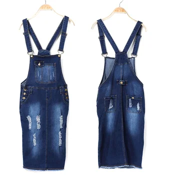 Short Denim Suspender Skirt Denim Overalls Overall Women 2021 Fashion Style Blue Demin Jeans Mid Waist Female Casual Skirt 7days