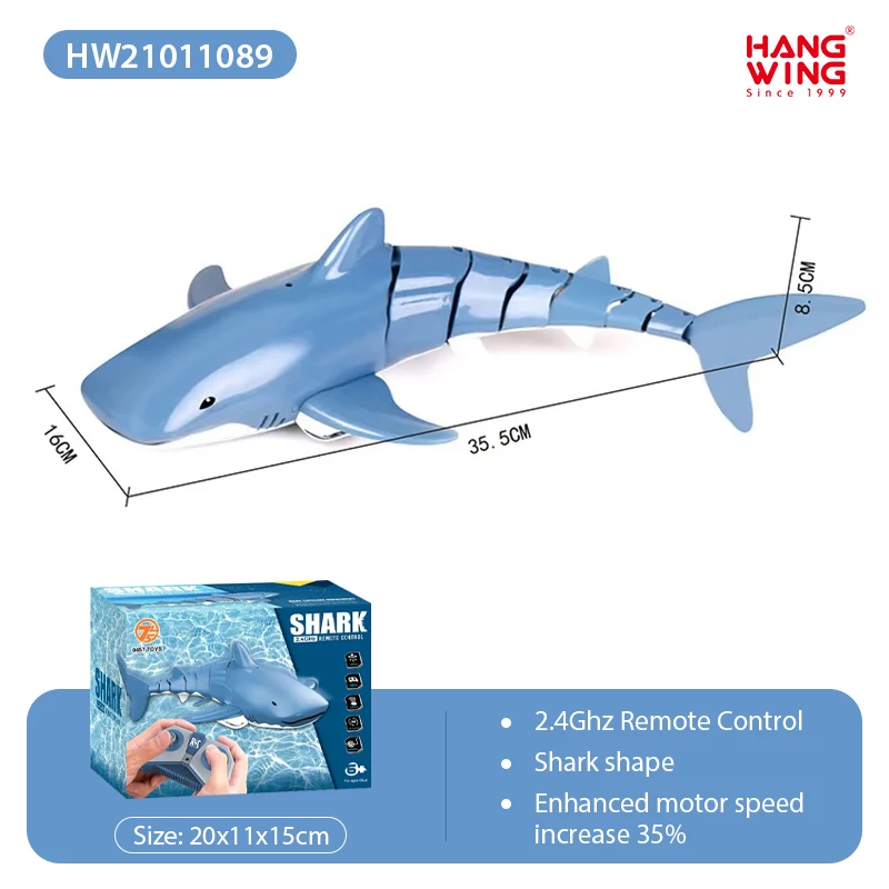 Pato De Agua A Radio Control Jamara 2,4 GHz - 2 Motores, Multijugador, Para Piscina O Estanque