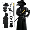 Cst209bkmm monastic robe 9-piece set