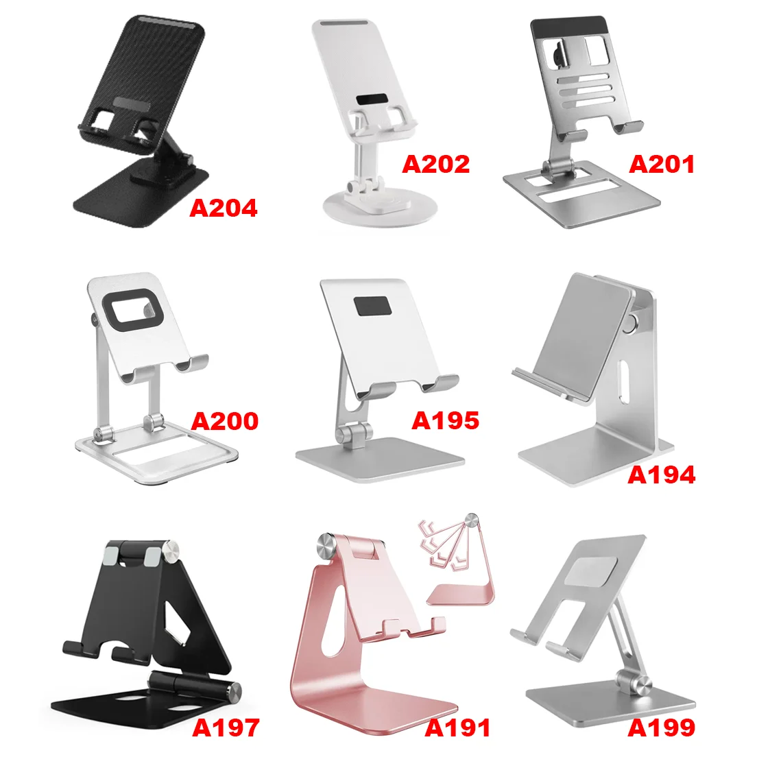 Great Roc New Arrival 360 Mobile Phone Holder Rotatable Phone Stand Compatible with All the Sizes Smartphones 360 Phone Stand