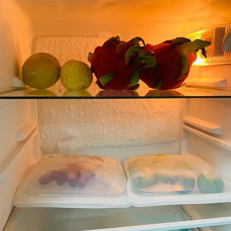 Modern Design Food Grade Silicone Storage Bag Sealed Fresh-keeping for Fruits Vegetables Foods in Kitchen Refrigerator supplier