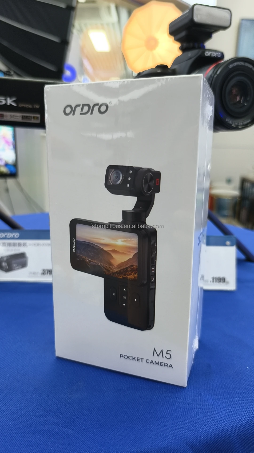 ordro m5 ジンバルカメラ ホットポケットカメラ M5 ジンバル ハンドヘルド 5K ビデオ