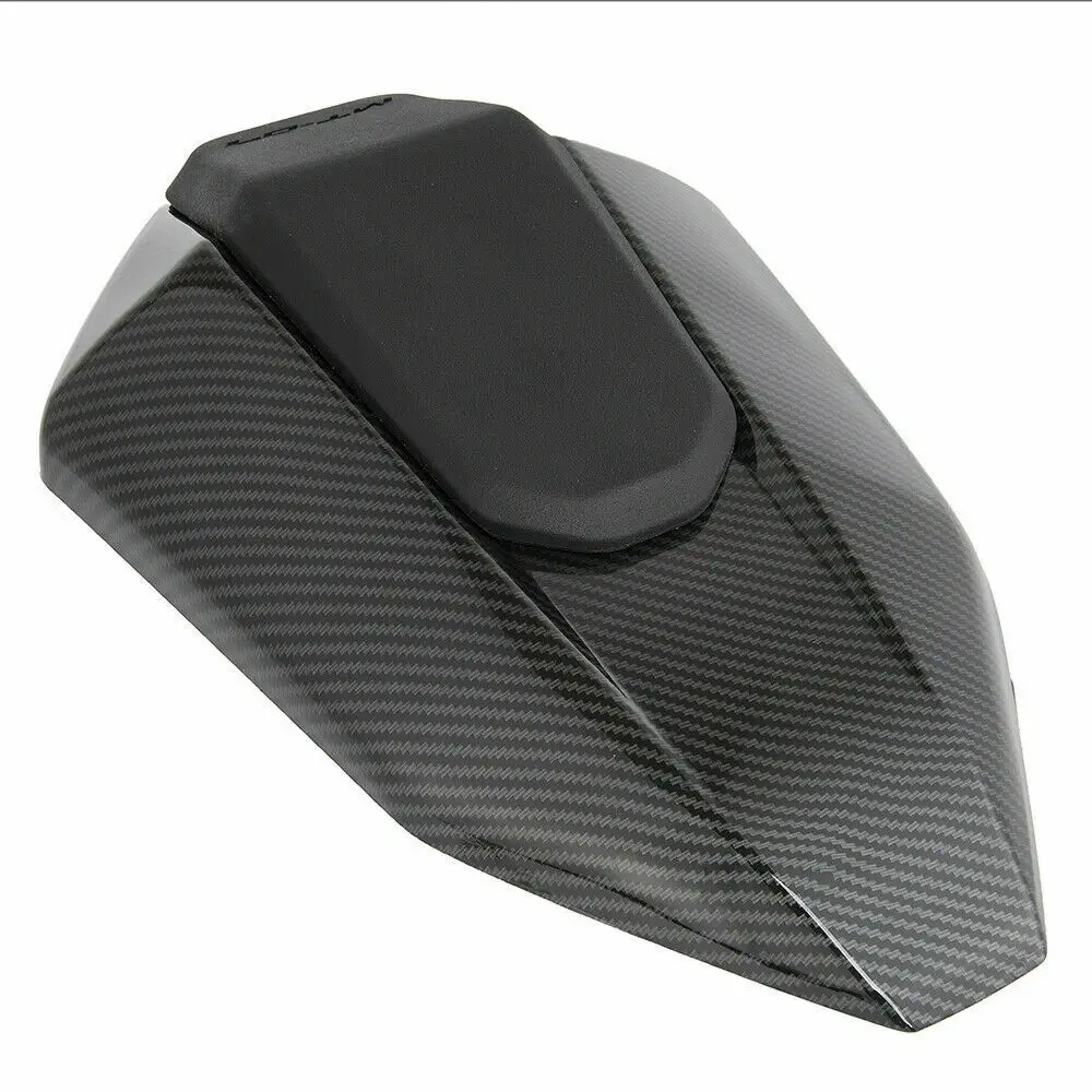 REALZION чехол на заднее сиденье мотоцикла Запчасти для спинки пассажирского жесткого капота для Yamaha FZ07 MT 07 2013 2014 2015 2016 2017