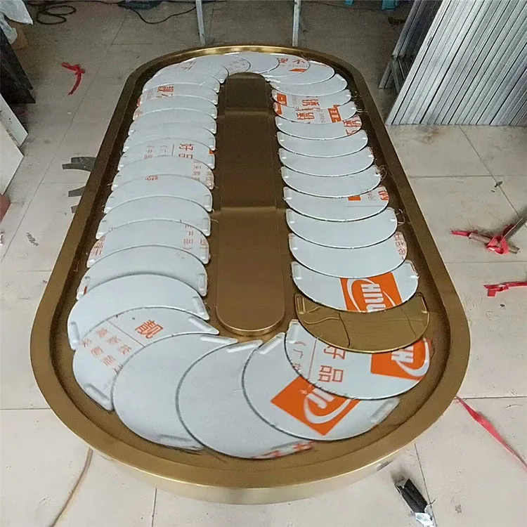 Versatile Buffet 360 Degree Rotary Sushi Conveyor Belt for Sale