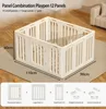 Fence style 10 small panels 1 large panel 1 gate