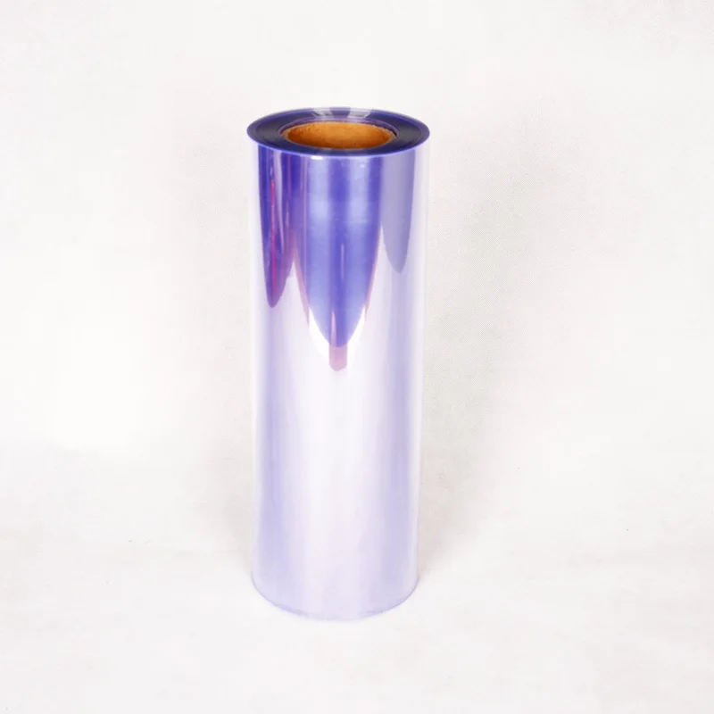 Factory Price Clear PVC Film Roll Transparent Plastic Rigid Thermoforming PVC Film for Packaging